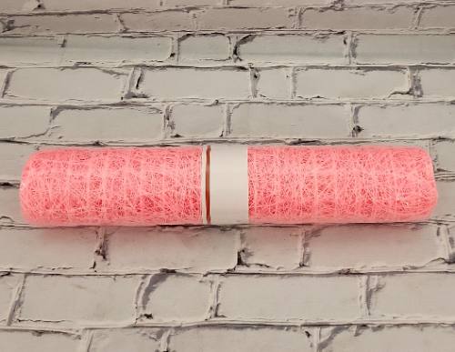 Sisal Mesh Rosa 53cmx9,15m
