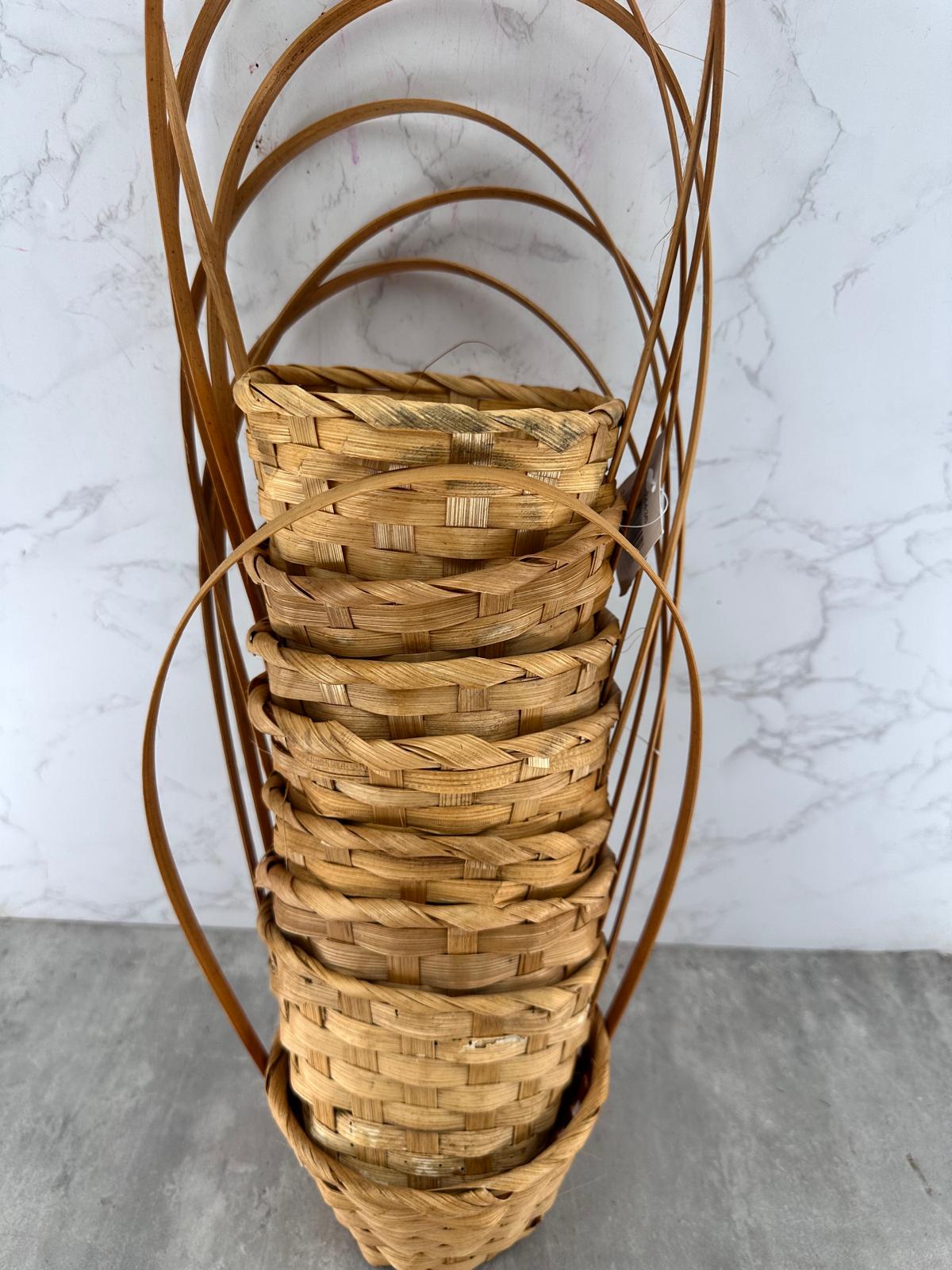 Pack 8 Cestas Natural 13x90cm