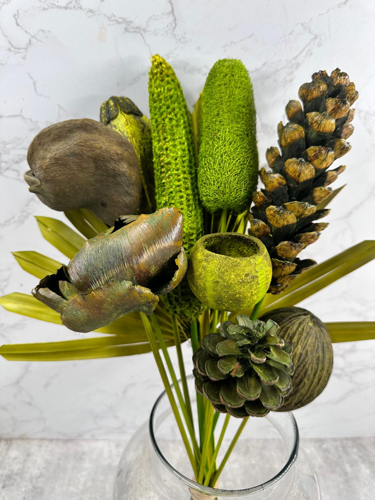 Bouquet Tropical Seco Verde