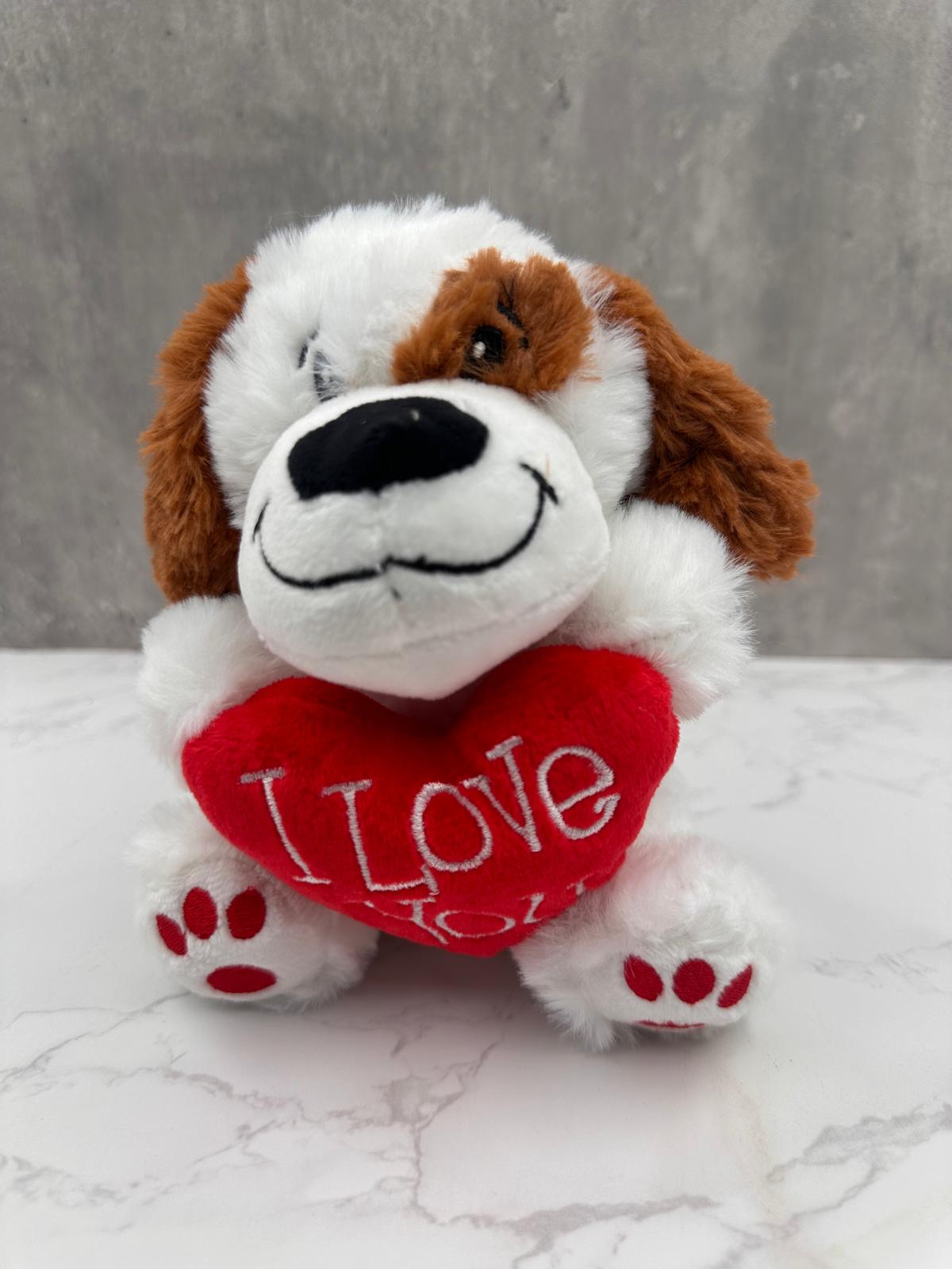 Peluche Perro I Love You