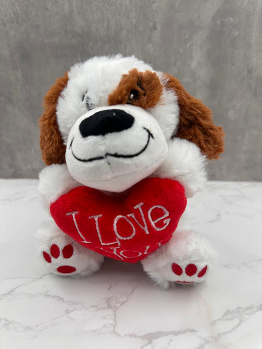 Peluche Perro I Love You