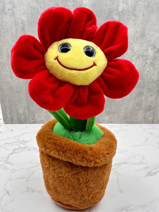 Peluche Flor Roja